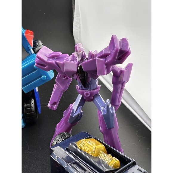 Transformers Lot For Parts Happy Meal toys Robots Hasbro Vtg - Picture 7 of 9